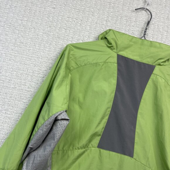 Y2K Salomon Ultralight Running Jacket Lime Green Women Sz M Hiking / Outdoor - Picture 13 of 13